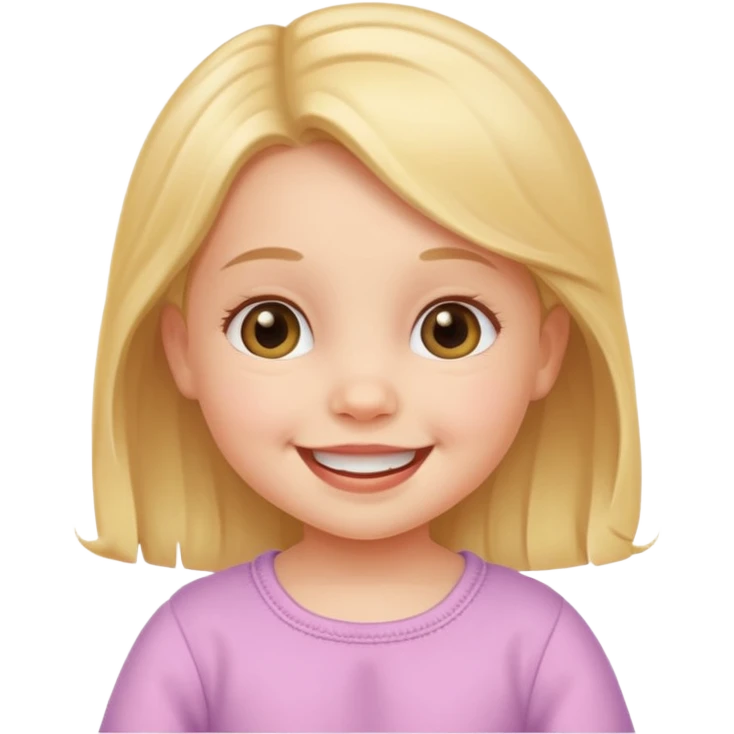 Baby girl emoji