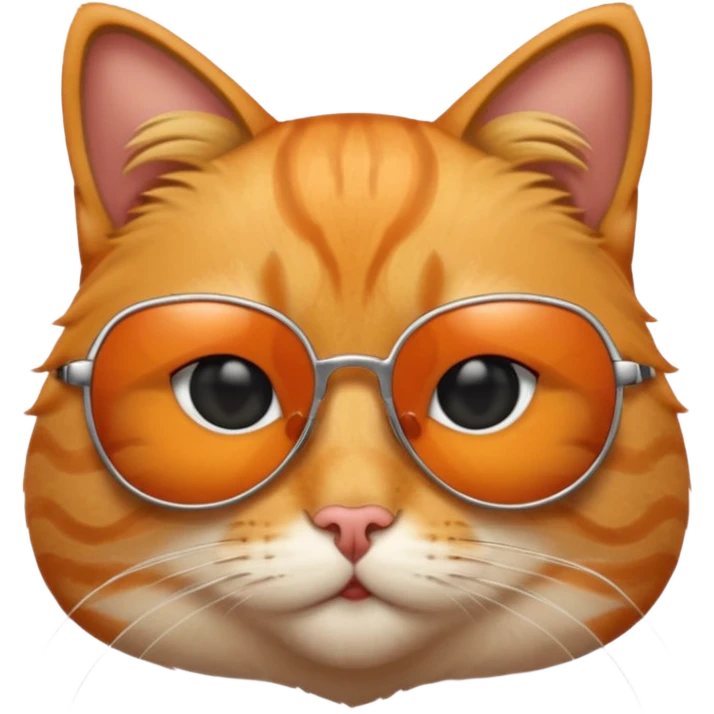 Cat wearing sunglasses emoji