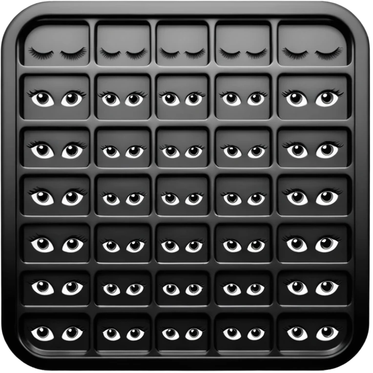 lash trays emoji