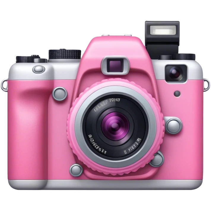 pink professional camera emoji