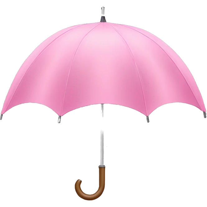 Babypink umbrella emoji