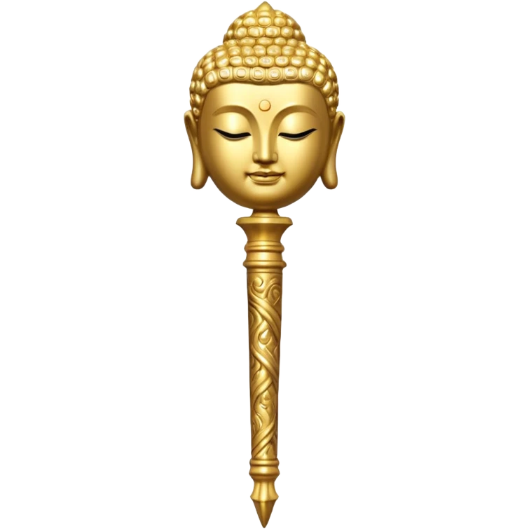 buddha scepter emoji