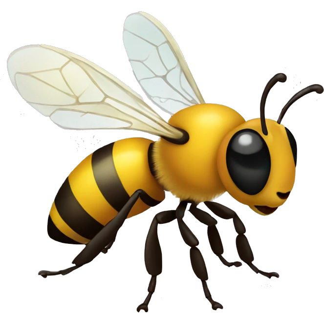 Honey bee emoji