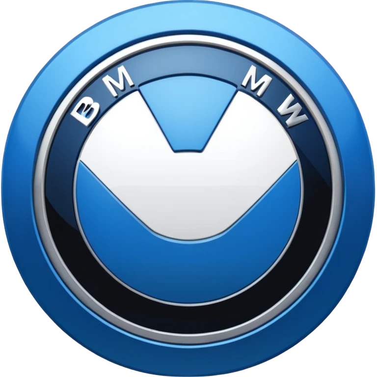 Bmw symbol real without double layer  emoji