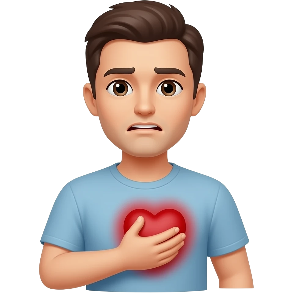 Heart Attack emoji