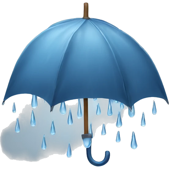 rain emoji