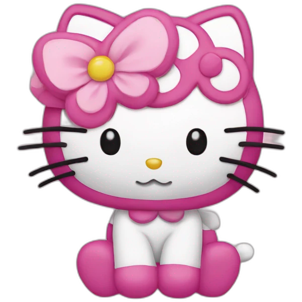 Hello kitty emoji
