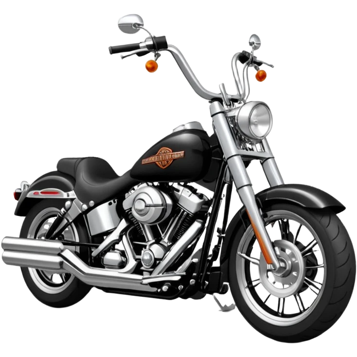 Softtail Harley Davidson emoji