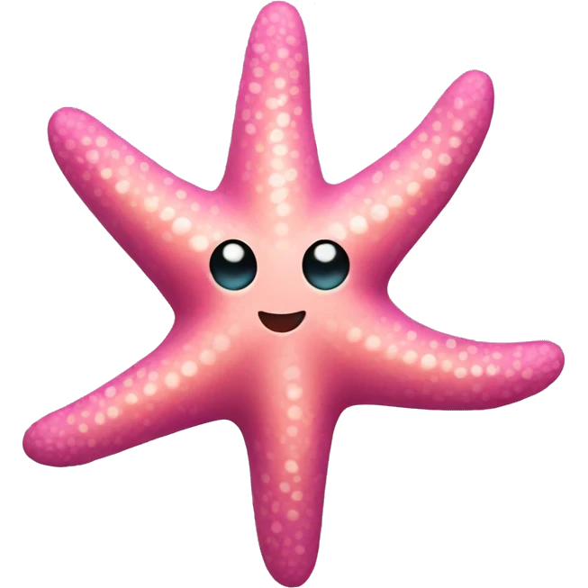 Pink Starfish emoji