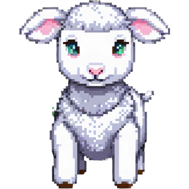 cute lamb emoji