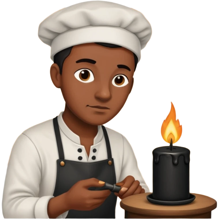 Candle Maker black  emoji