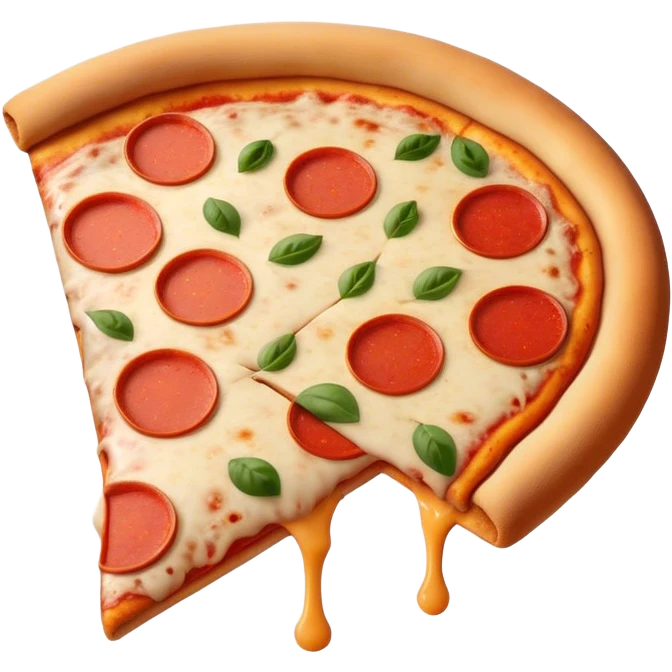 pizza made by italian made by pizz emoji