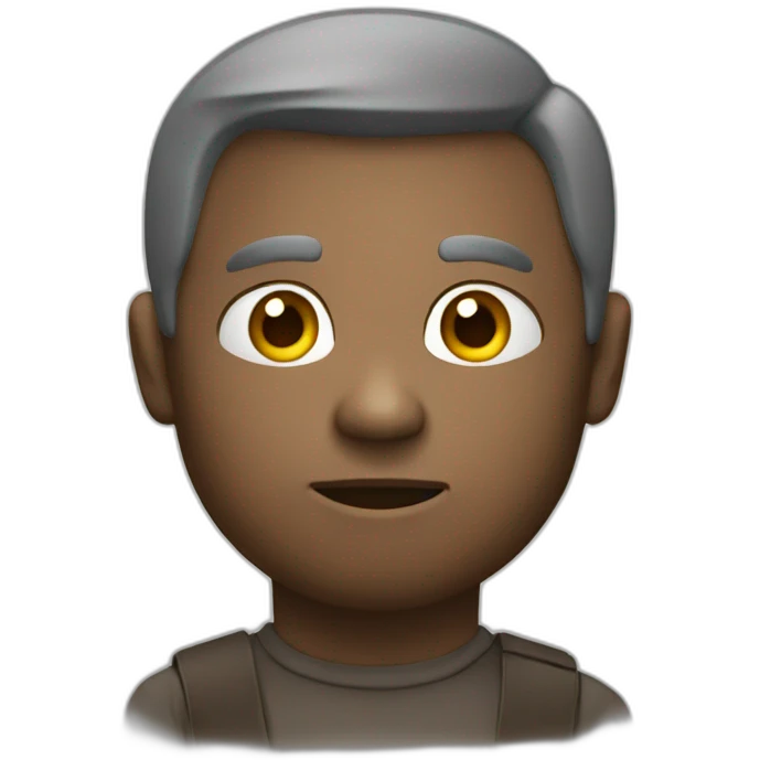 Thinking, curious emoji