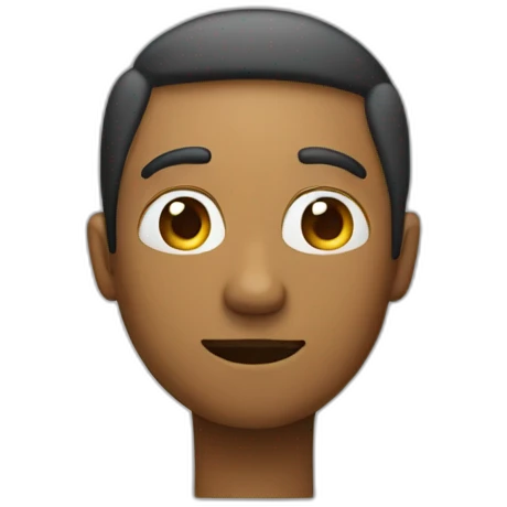 man with a question mark emoji