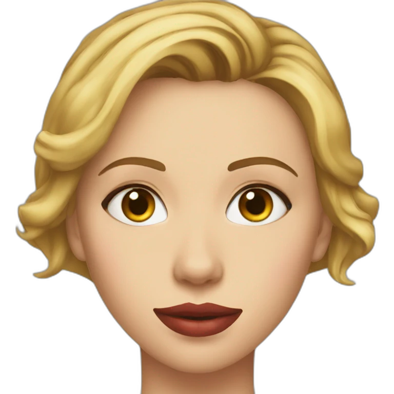 scarlett johansson emoji