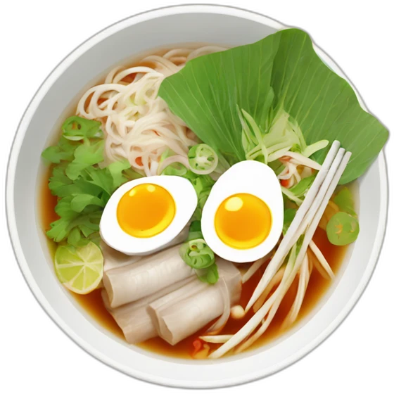 Pho bo vietnam emoji