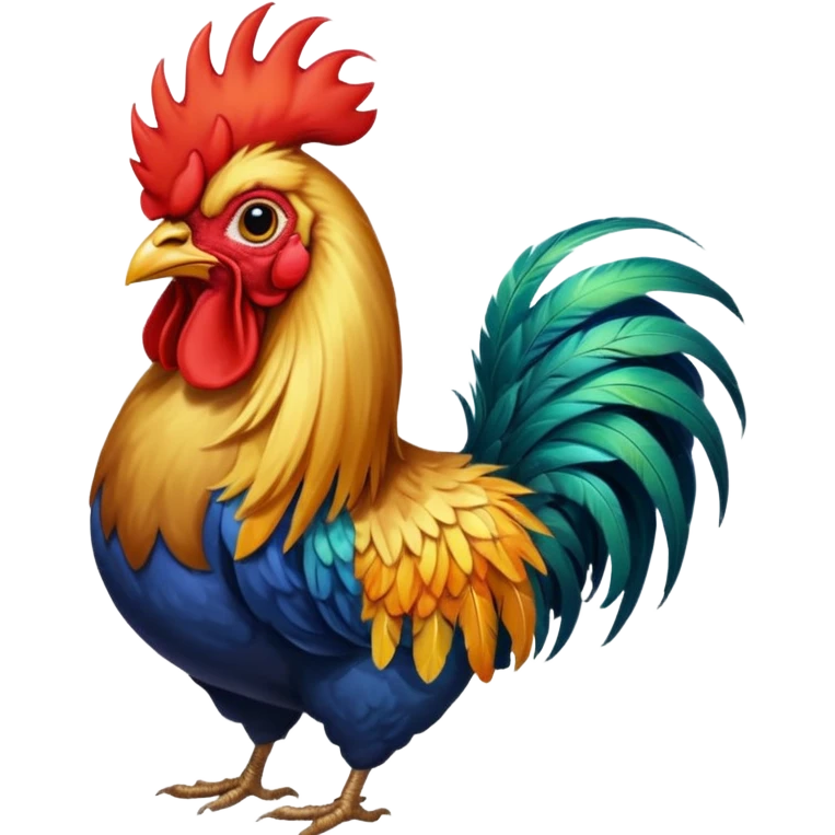 Cock emoji