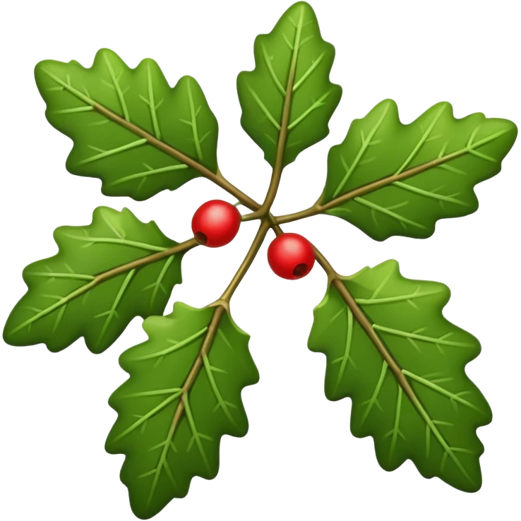 Mistletoe emoji