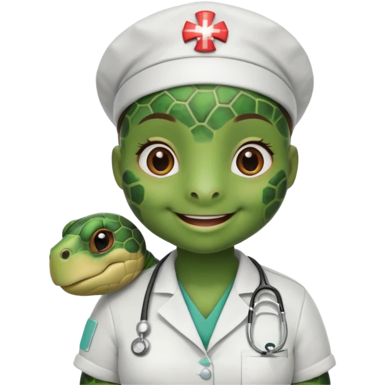 Turtle in nurse uniform

















 emoji