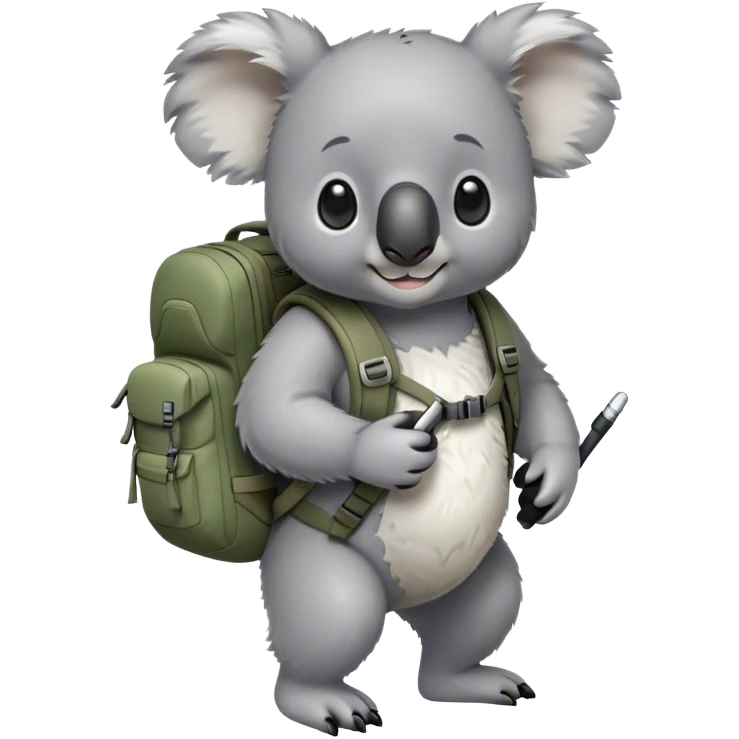 Koala hiking  emoji