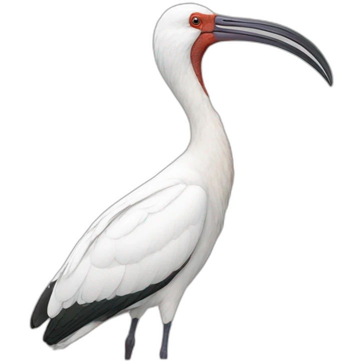 Australian white ibis emoji
