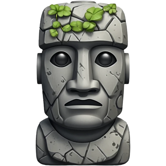 Atom moai emoji