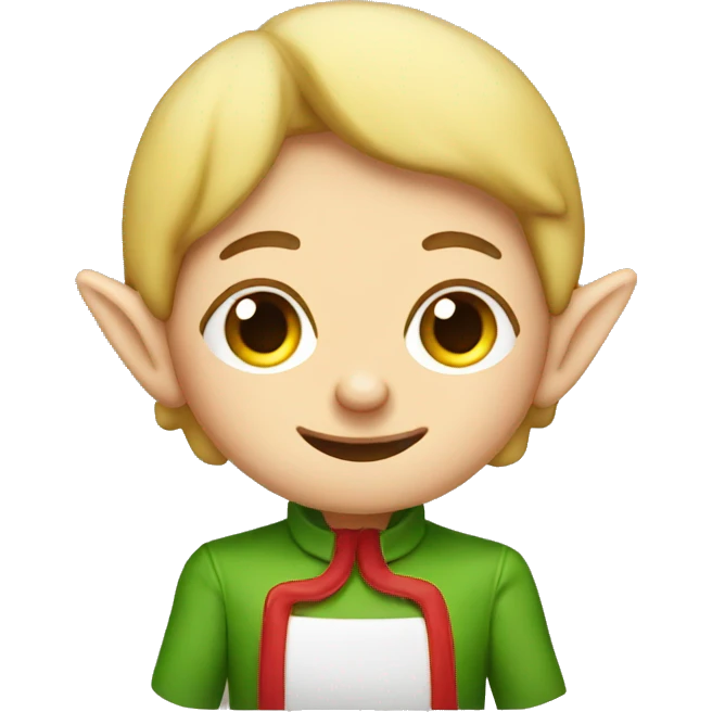 elf making cookies emoji