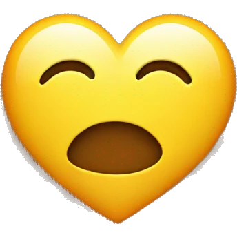 smiley face in love emoji