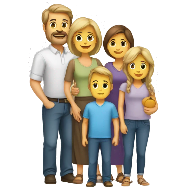 family europeans emoji