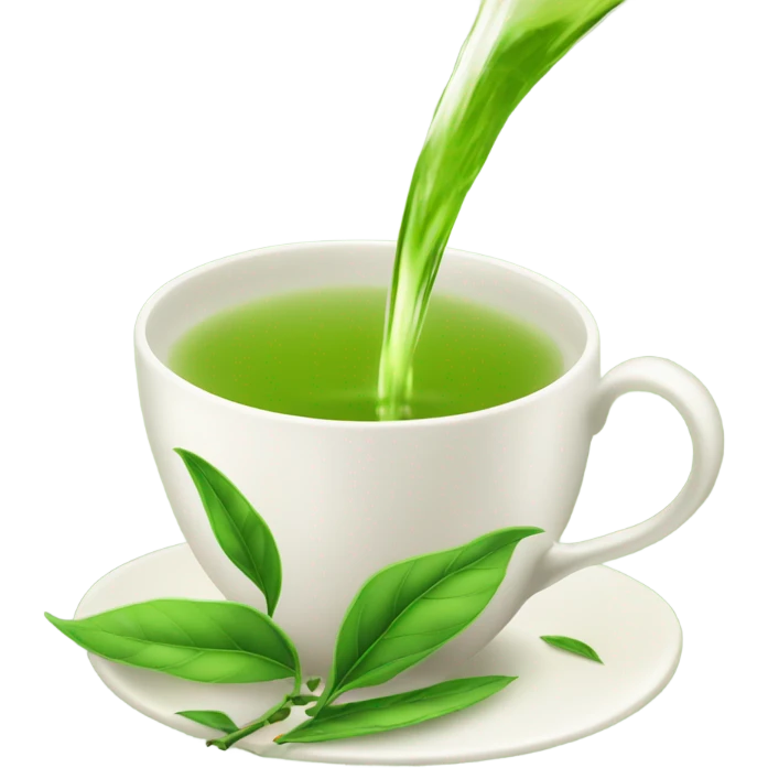 Green te emoji