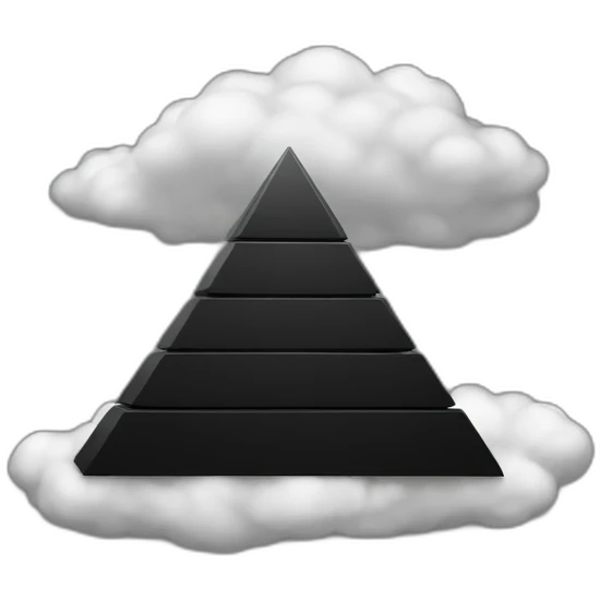 a-big-black-pyramid-on-cloud emoji