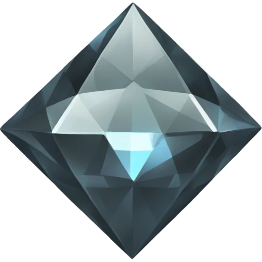 Diamond pixel emoji