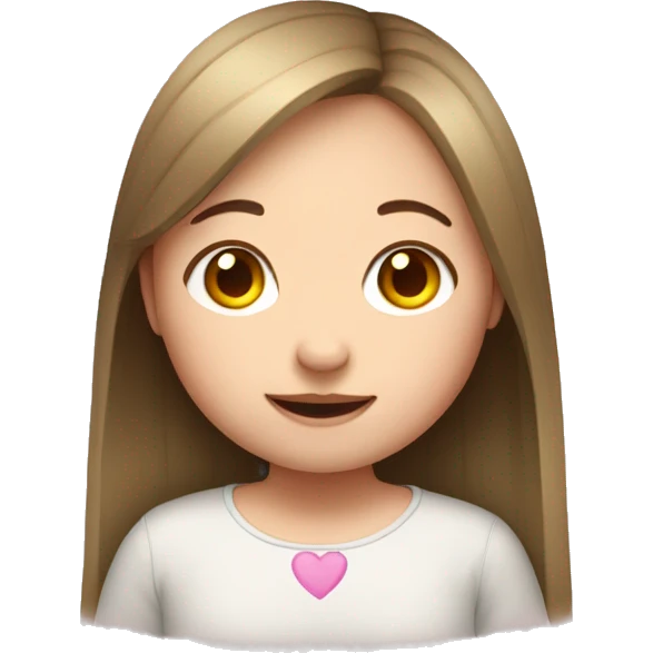 Girl with down syndrome  emoji