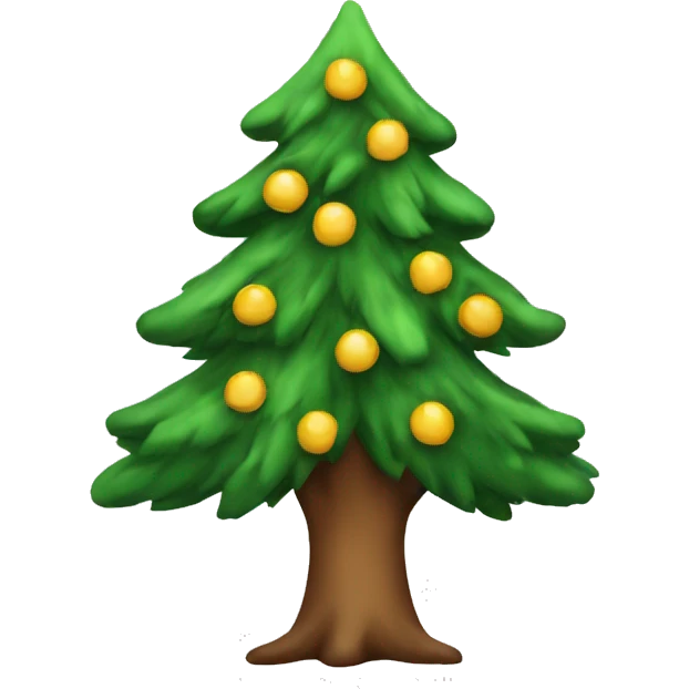 Tree christmas emoji