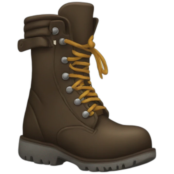 Dirty boot emoji
