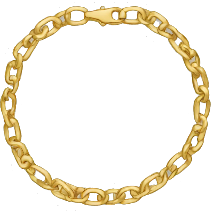 gold bracelet emoji