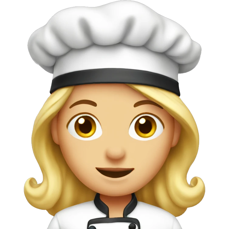 Holly as chef emoji