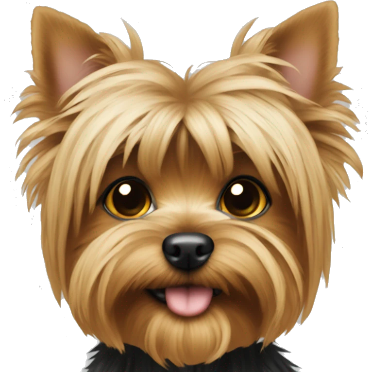 Cute Yorki  emoji