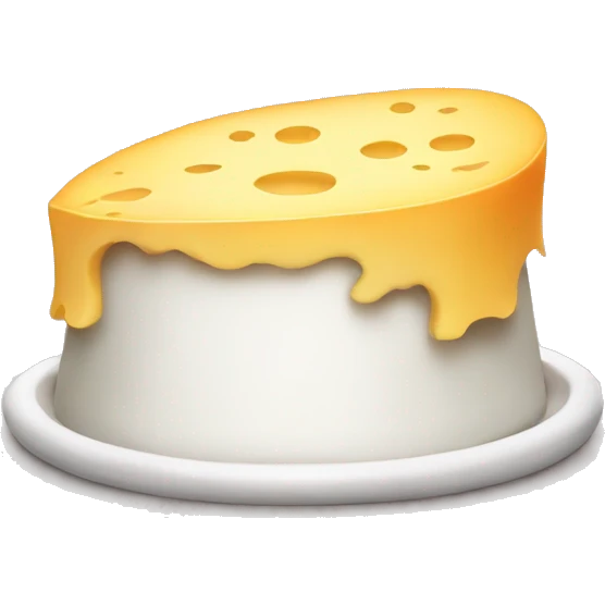 chef's hat on cheese emoji