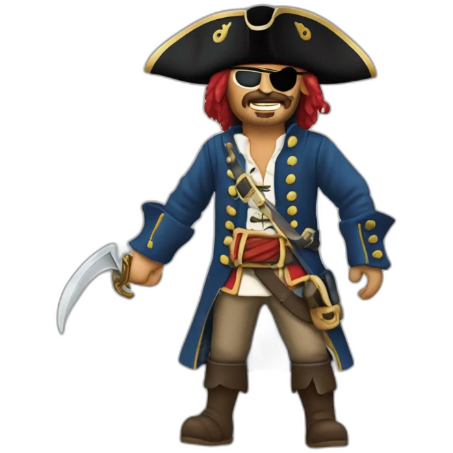 Pirate des caraibes emoji