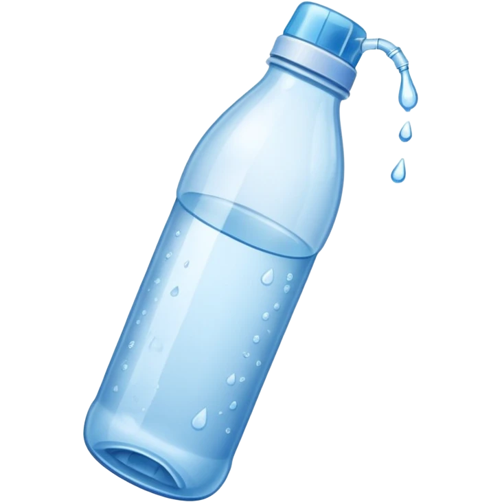 open bottle of water emoji