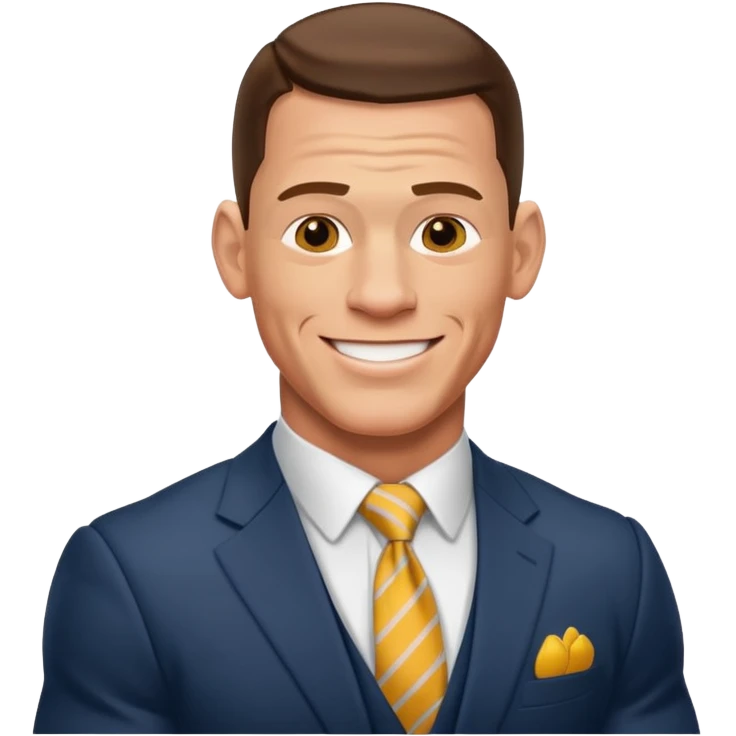 john cena in suit emoji