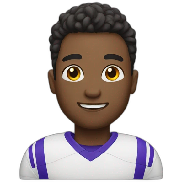 Gay football boy emoji