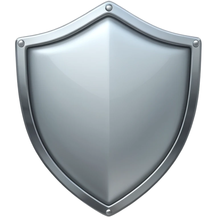 metal shield polished emoji