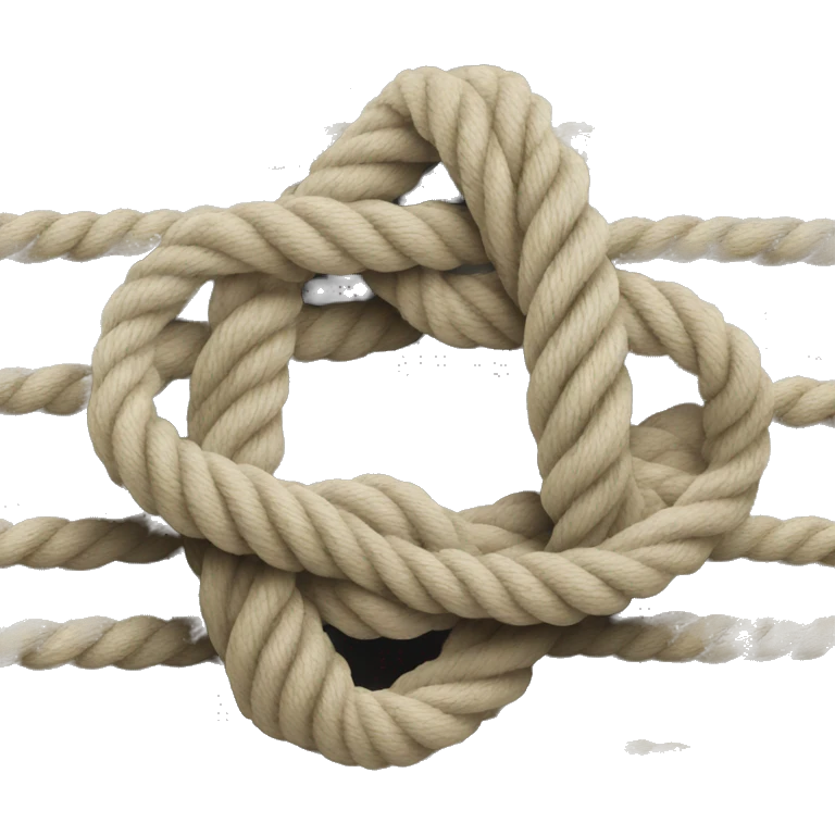 Rope knot from ceiling emoji