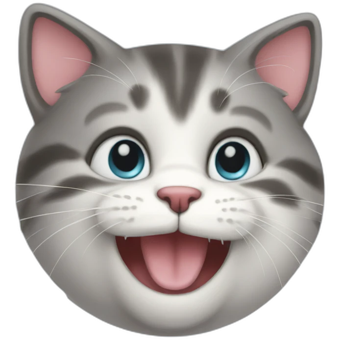 happy cute kitty emoji