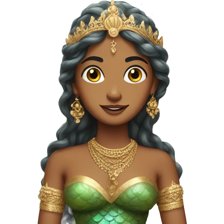 mermaid of India emoji