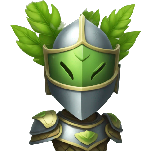 humanoid plant knight emoji