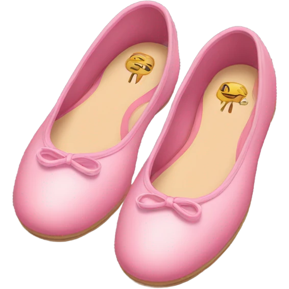 pink ballet flats emoji