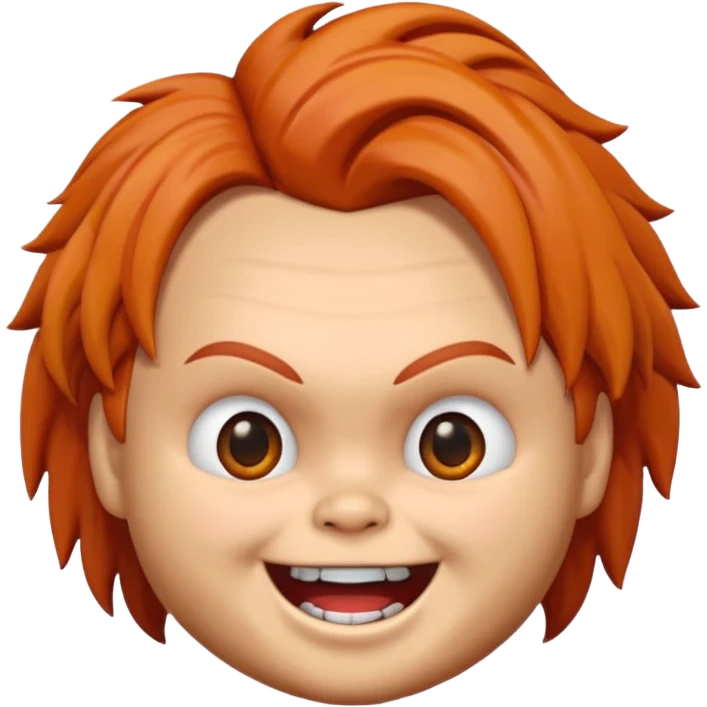 Un emojin de chuky emoji